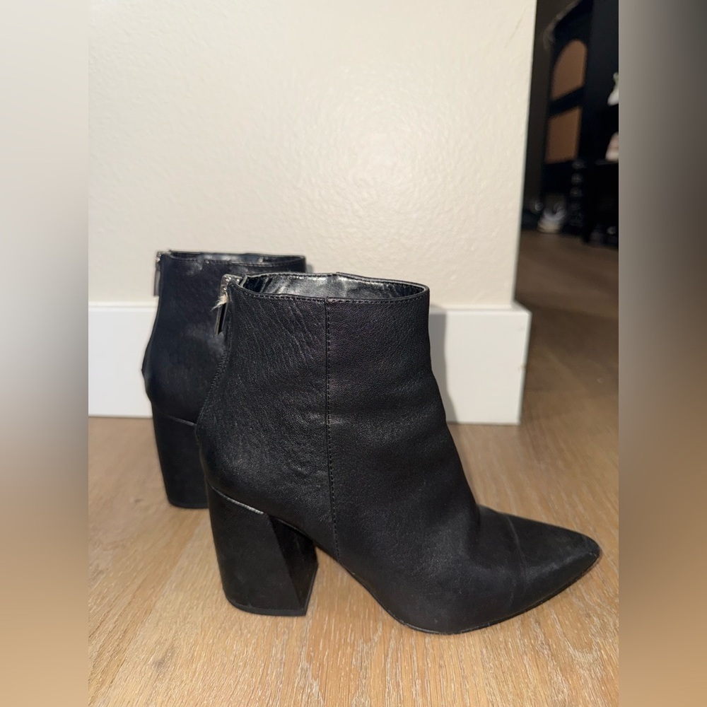 Vince Camuto Black Ankle Booties